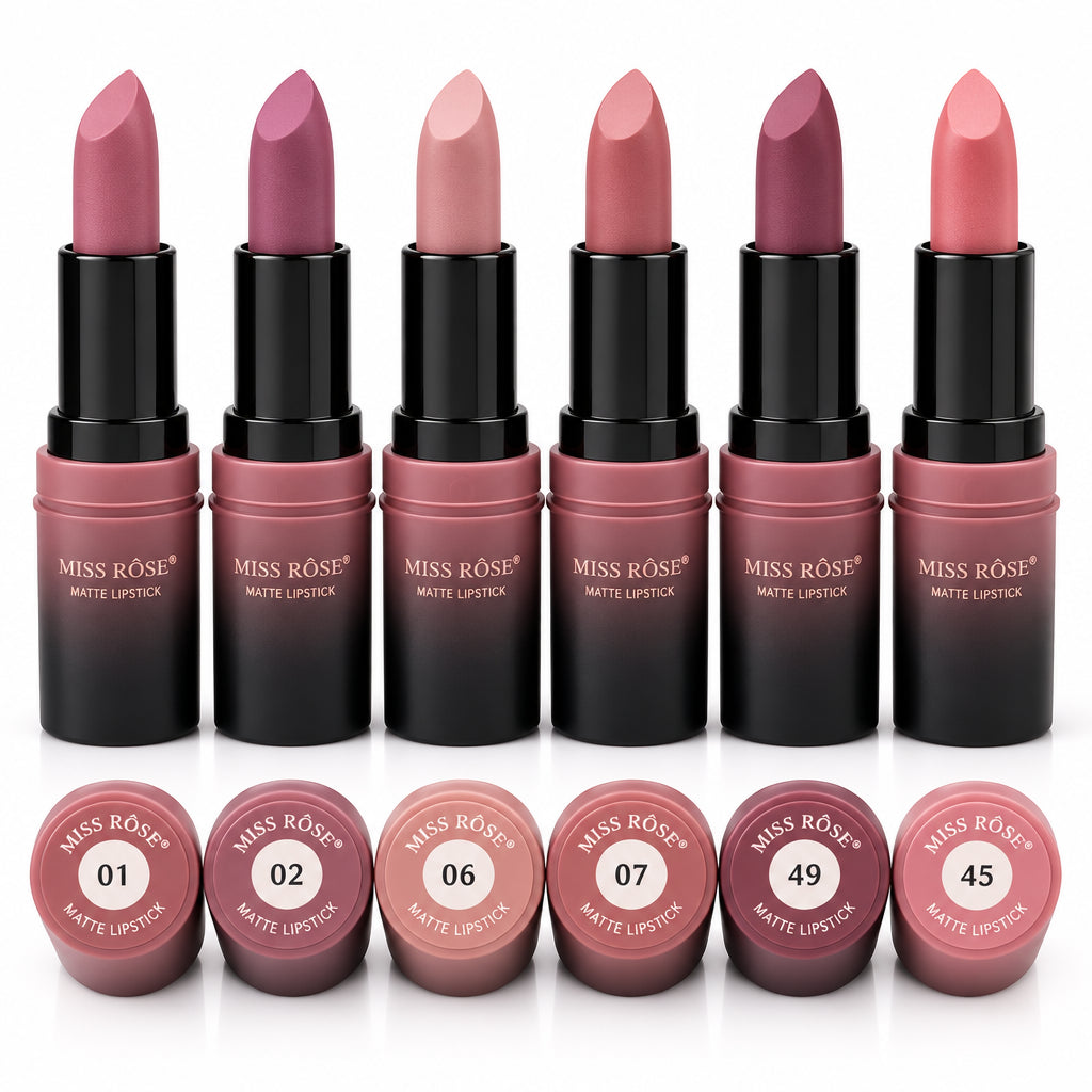 Set of Mark Ronson lipsticks with visible shades and packaging.