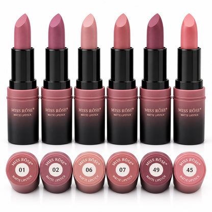 Set of Mark Ronson lipsticks with visible shades and packaging.